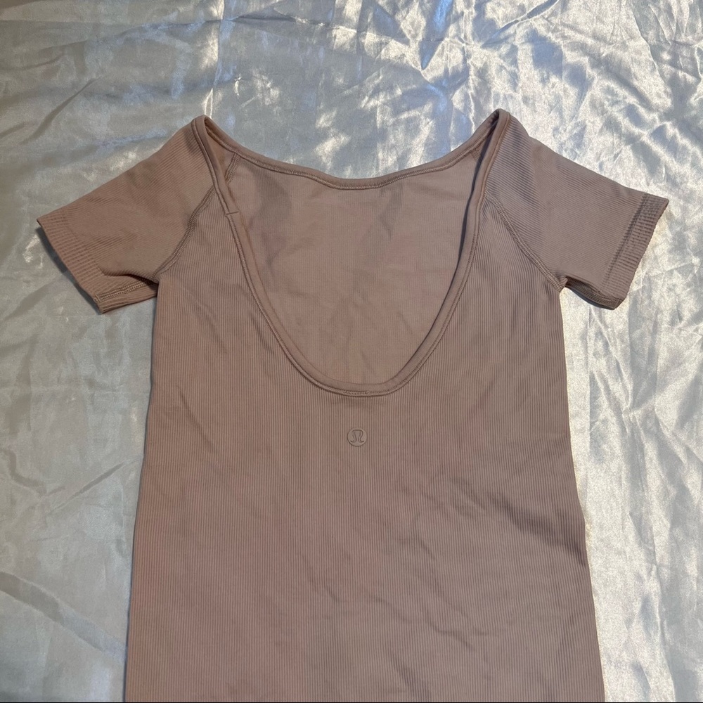 pastel pink Lululemon bodysuit!